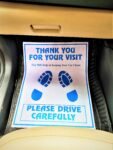 Car Mat - 1 or 2 Color (Wood free 100 gsm)