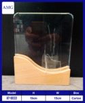 AT-8033 Cystal Shield with Wooden Base