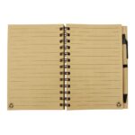 ST-9333 Bamboo Notebook with Pen