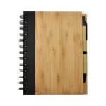 ST-9333 Bamboo Notebook with Pen