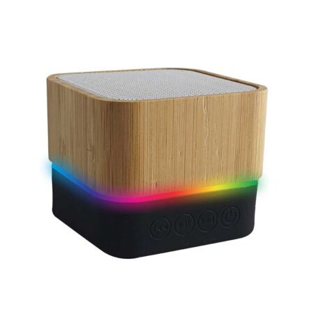 TG-7361 Cube Bamboo Bluetooth Speaker