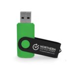 TG-7322 Black Swivel USB Flash Drives