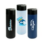 DW-7641 Double Wall SS Bottles, Twist-off Lid with Phone Holder 600ml