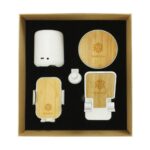 cg-8636 Promotional Tech Gift Sets with Brown Box