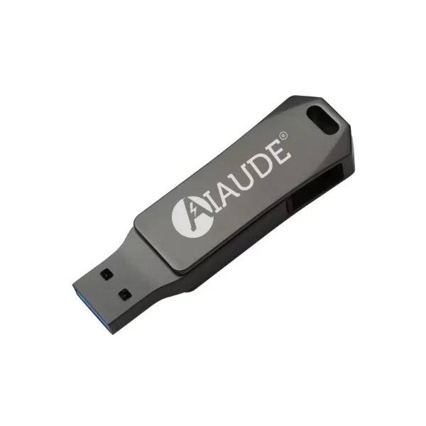 TG-7304 Swivel OTG USB in Gun Metal 64GB V. 3.0 Type C