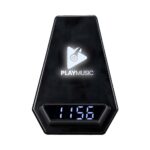 TG-7351 Wireless Charger BT Speaker with Clock & Light-up Logo