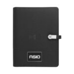 ST-9345 Wireless Powerbank Portfolio with USB & Light up Logo