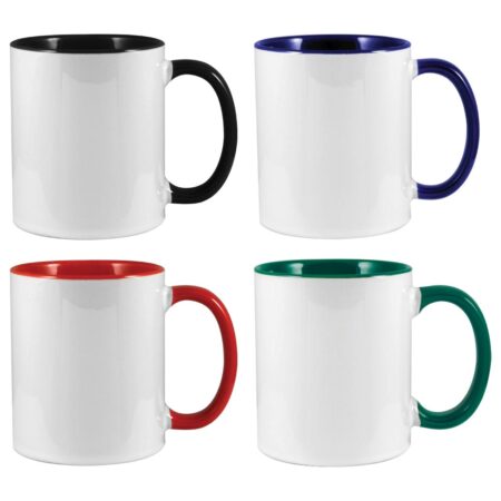 DW-7655 Two Tone Ceramic Mugs