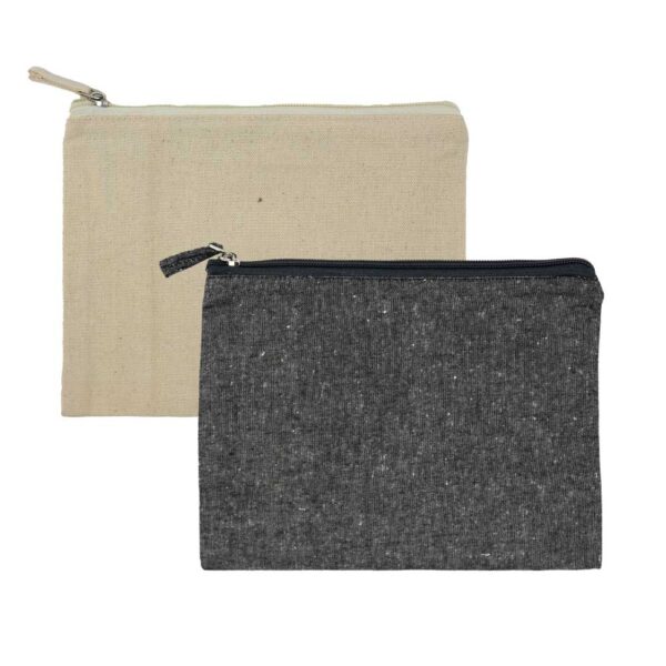 PK-507 Multi-purpose Cotton Zipper Pouches 6 oz