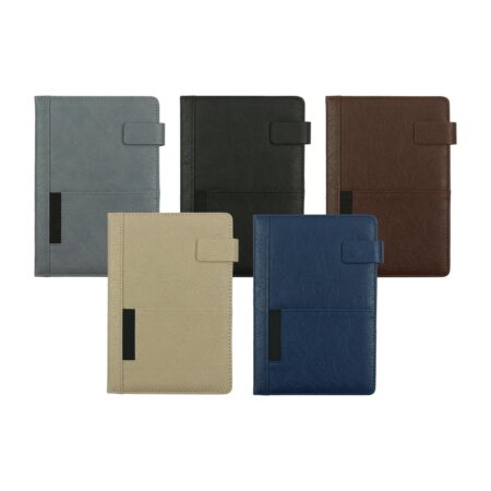 ST-9316 A5 Notebooks with Front Pocket & Magnetic Flap