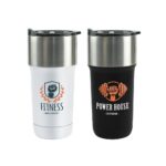 DW-7645 Double Wall SS Tumblers with Slide-Lock PP Lid 591ml