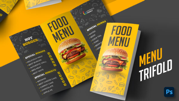 Trifold Menu Cards