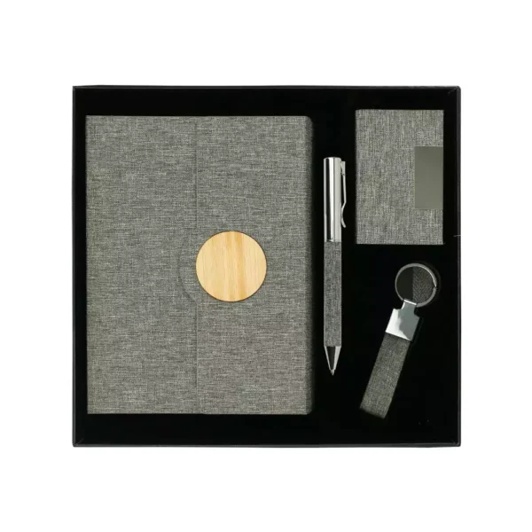 CG-8624 Promotional rPET Gift Sets in Black Cardboard Box