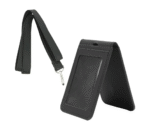 ID-615 PU Leather Foldable ID Card Holder with Lace & Hook