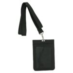 ID-615 PU Leather Foldable ID Card Holder with Lace & Hook