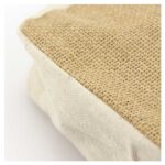 PK-505 Natural Jute with Cotton Zipper Pouches