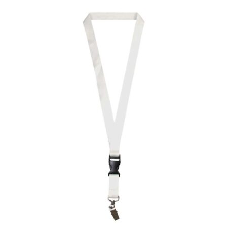 LY-618 Lanyard with Safety Buckle & Crocodile Clip