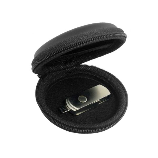 PK-509 PU Leather Zippered Pouch