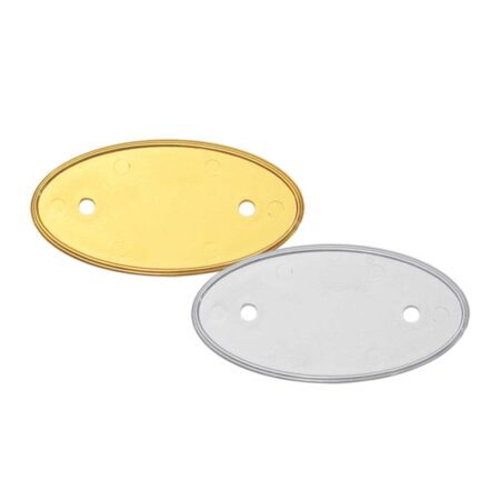 PB-809 PVC Injected Oval Name Badges