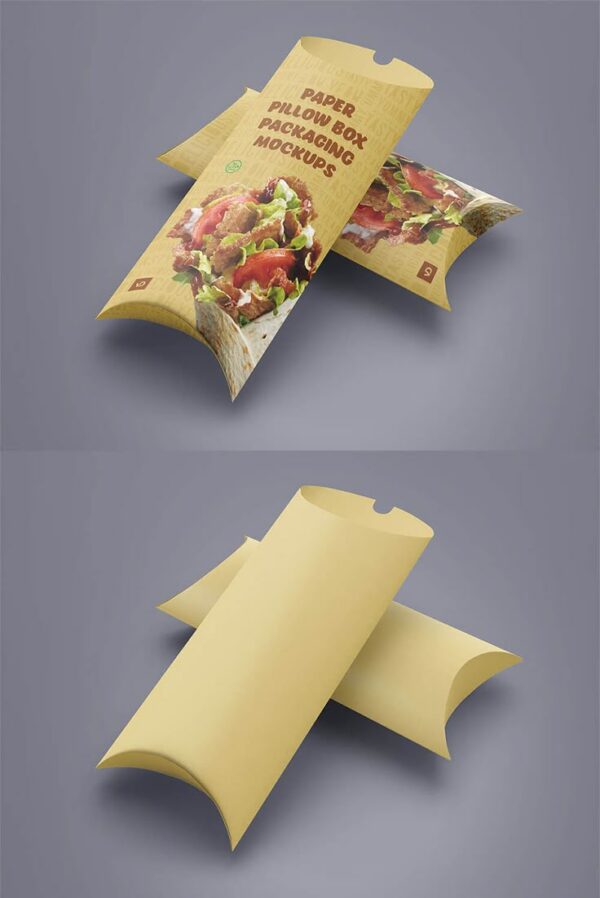 Paper Pillow Box Packaging