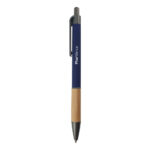 ST-9433 Push Button Ballpoint Pens with Bamboo Grip