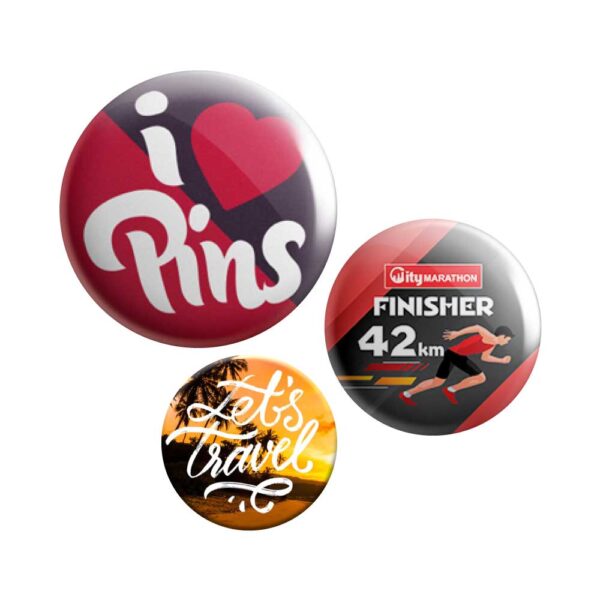 PB-802 Aluminum Button Badges