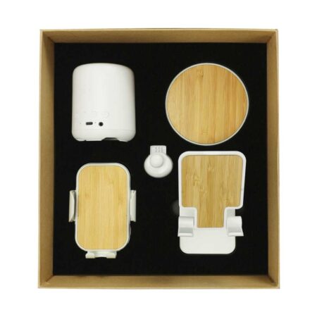 cg-8636 Promotional Tech Gift Sets with Brown Box