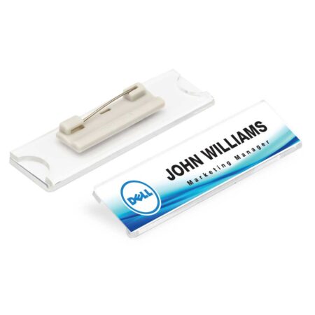 PB-813 Reusable Acrylic Name Badges