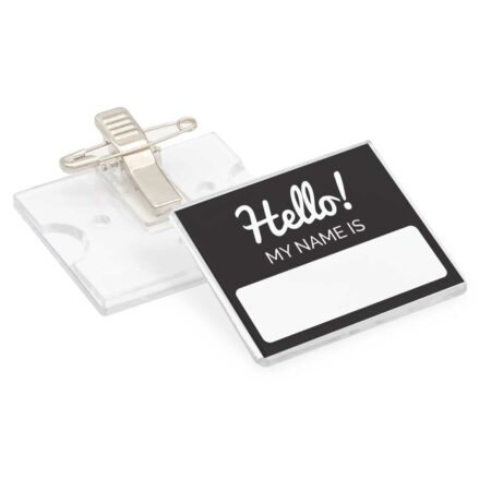PB-807 Reusable Acrylic Name Badges