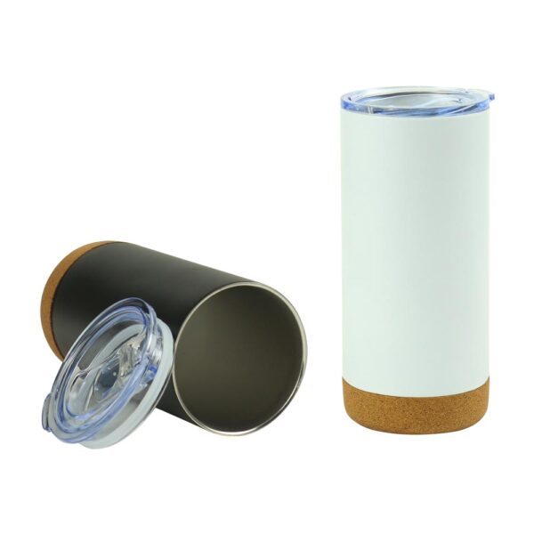 DW-7614 Travel Tumbler with Cork Base 450ml Stainless Steel