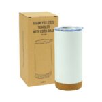 DW-7614 Travel Tumbler with Cork Base 450ml Stainless Steel