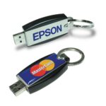 TG-7320 Slide Button USB with Key Holder