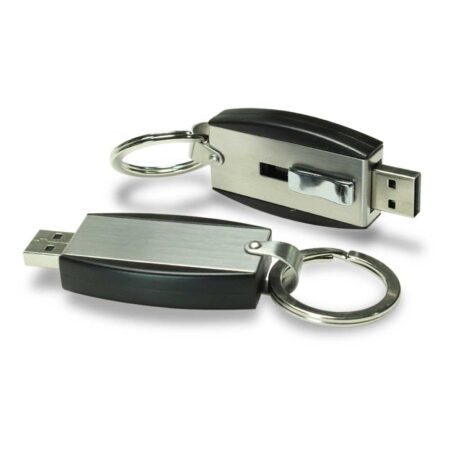 TG-7320 Slide Button USB with Key Holder