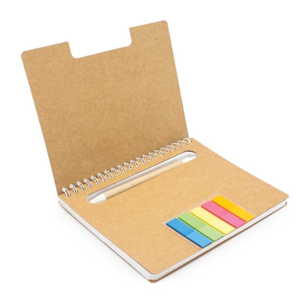 ST-9327 Spiral Notebook with Sticky Note and Pen