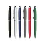 ST-9422 Stylus Metal Pens Rubberized & Twist-action