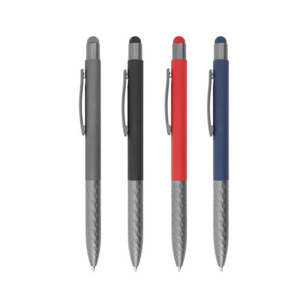 ST-9434 Stylus Metal Pens with Textured Grip
