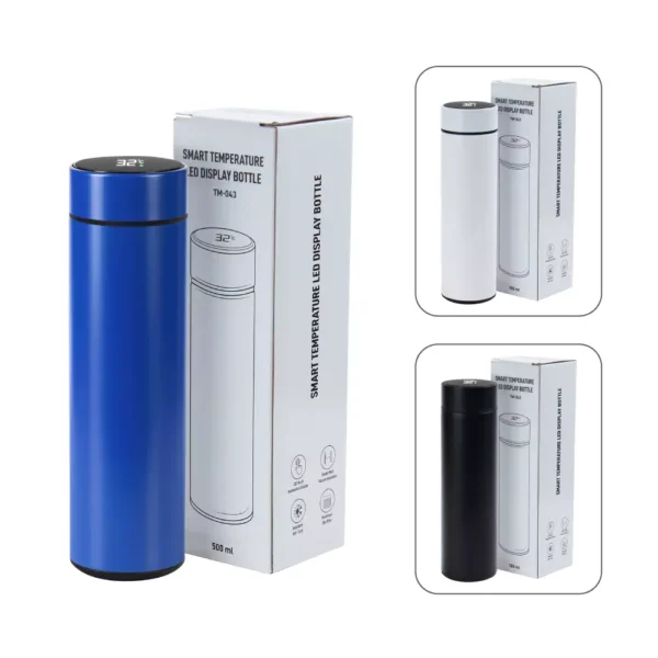 DW-7635 Double Wall Bottles with Temperature Display 500ml