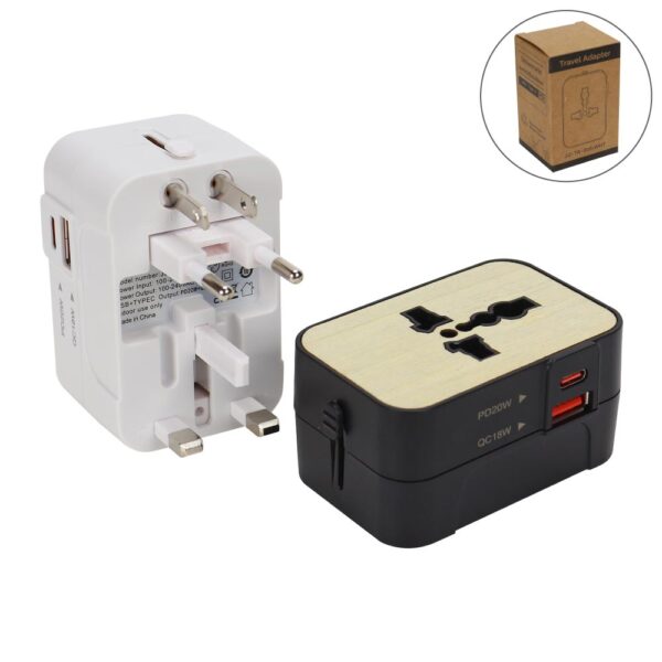 TG-7365 Fast Charging Universal Travel Adaptors 20W