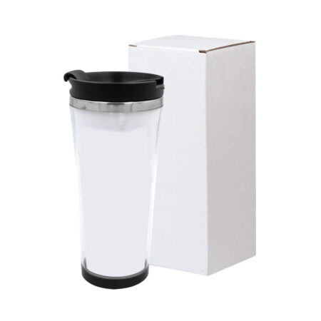 DW-7608 Travel Mugs in Insert Paper Design