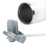 DW-7634 Tumbler with Handle & Straw SS Double Wall 900ml