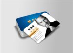 Rounded Corner Gold Foil spot uv Velvet Lamination-760 mic