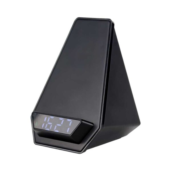 TG-7351 Wireless Charger BT Speaker with Clock & Light-up Logo