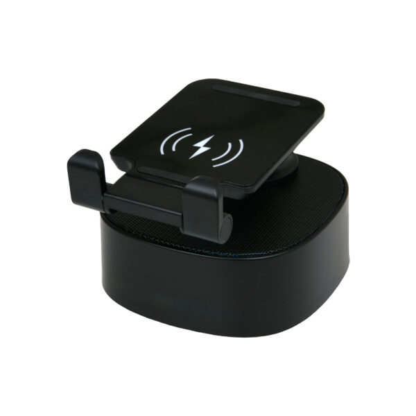TG-7348 Wireless Fast Charger 15W with BT Speaker and RGB LED Logo