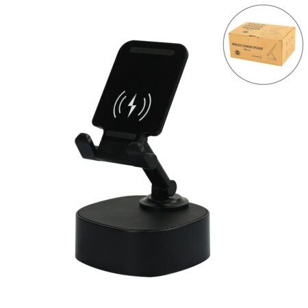 TG-7348 Wireless Fast Charger 15W with BT Speaker and RGB LED Logo