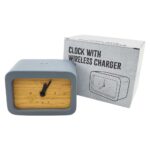 TG-7356 Eco-Friendly Wireless Charger with Clock 5W Output