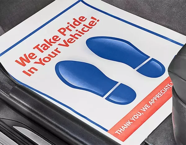 Car Mat - 4 Color (Wood free 80 gsm)