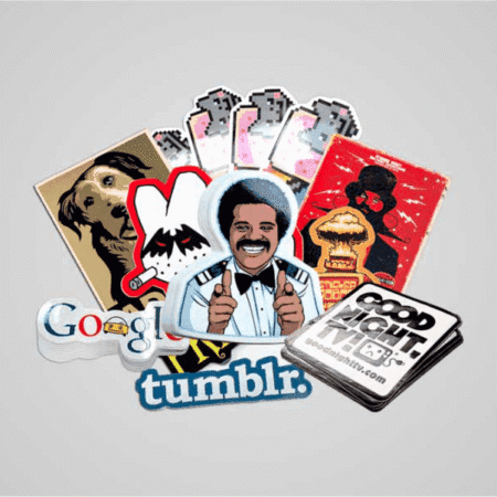 Custom Die Cut Sticker Glossy Lamination