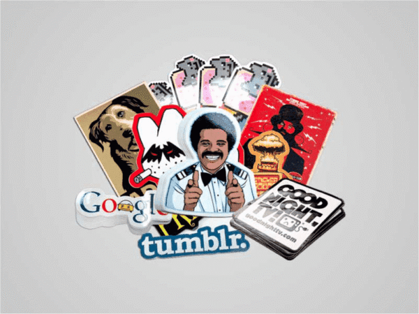 Custom Die Cut Sticker Glossy Lamination