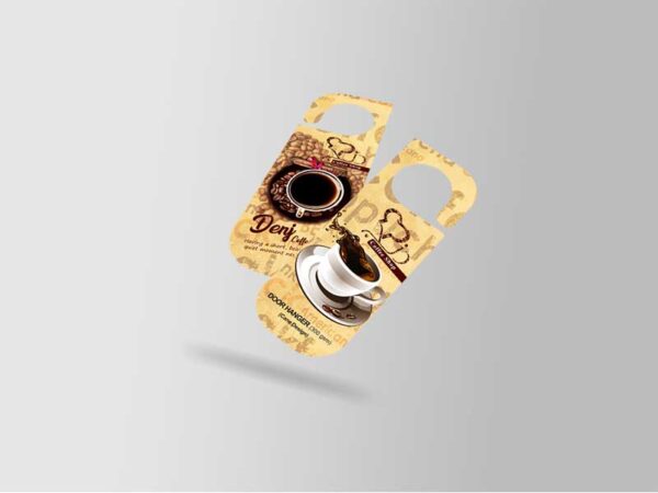 Door Hanger Cane Design (Matt Lamination 350gsm)