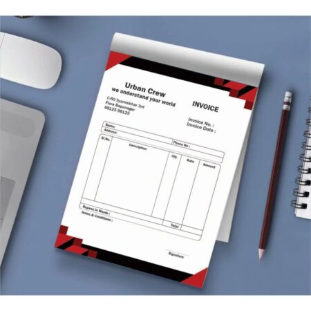 A4 Bill Book